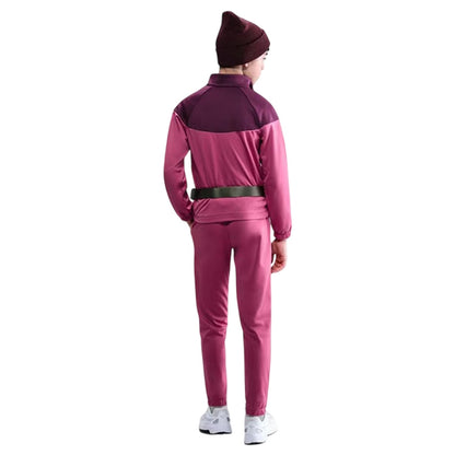 Beet Red - Back - Nike Childrens-Kids Swoosh Polyester Tracksuit