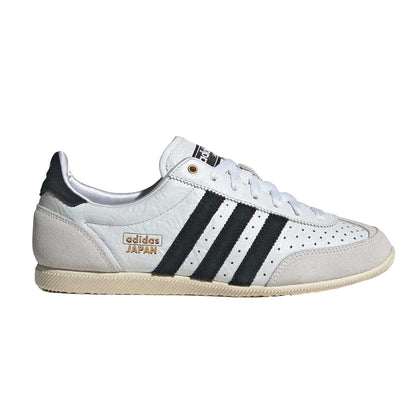 White-Black - Front - Adidas Womens-Ladies Originals Japan Decon Leopard Print Leather Trainers