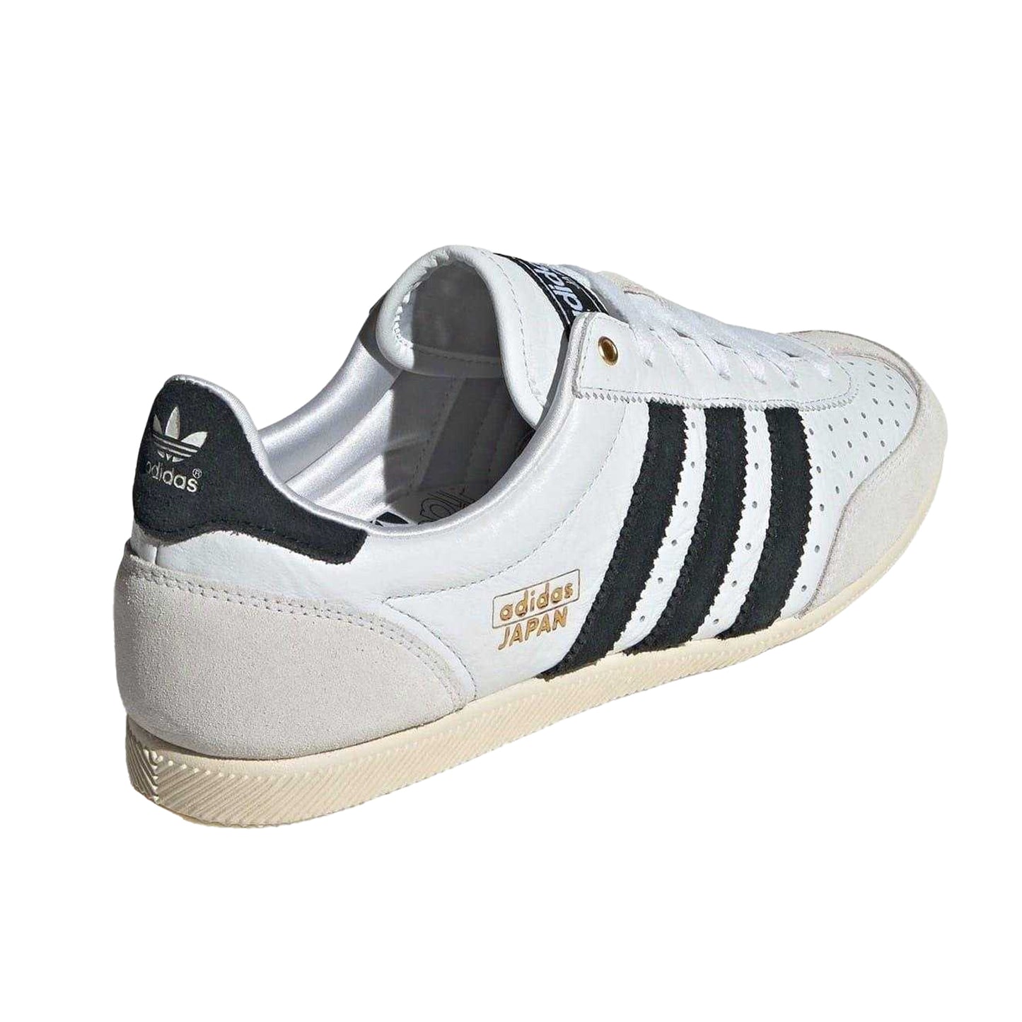 White-Black - Back - Adidas Womens-Ladies Originals Japan Decon Leopard Print Leather Trainers