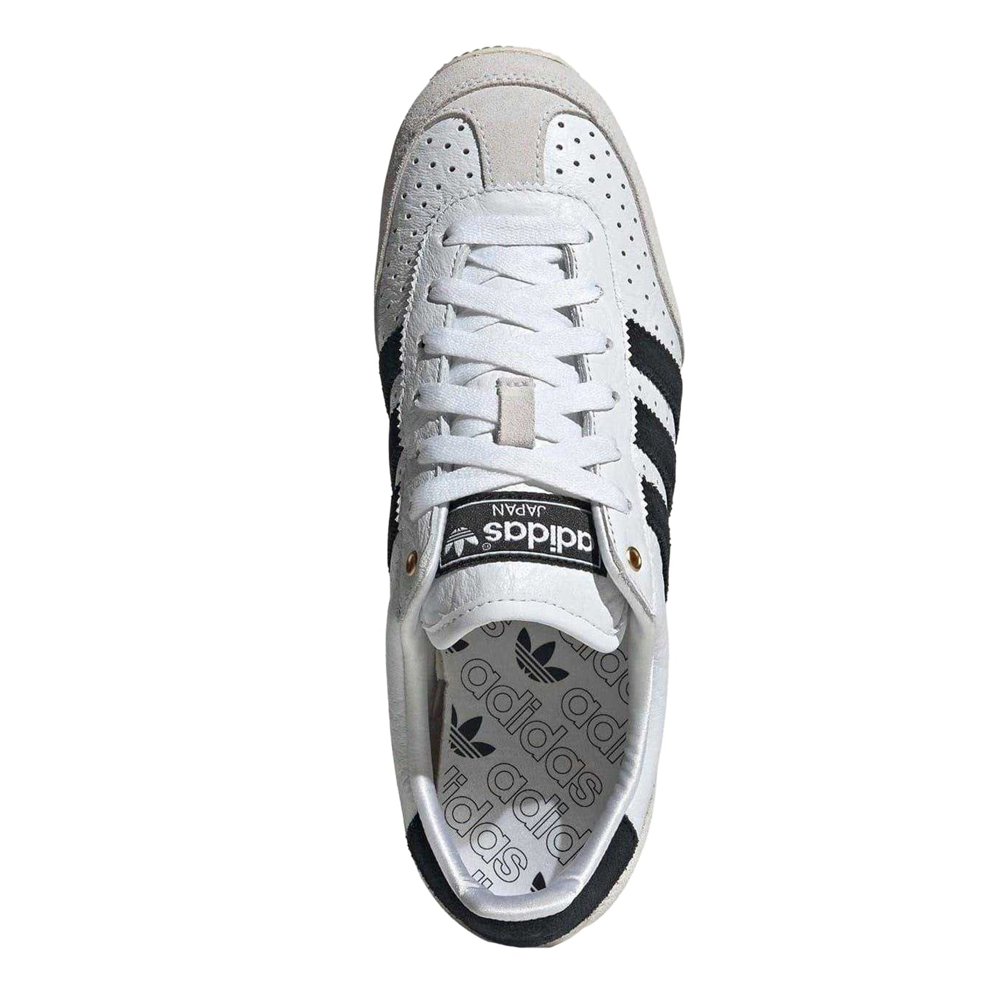 White-Black - Lifestyle - Adidas Womens-Ladies Originals Japan Decon Leopard Print Leather Trainers