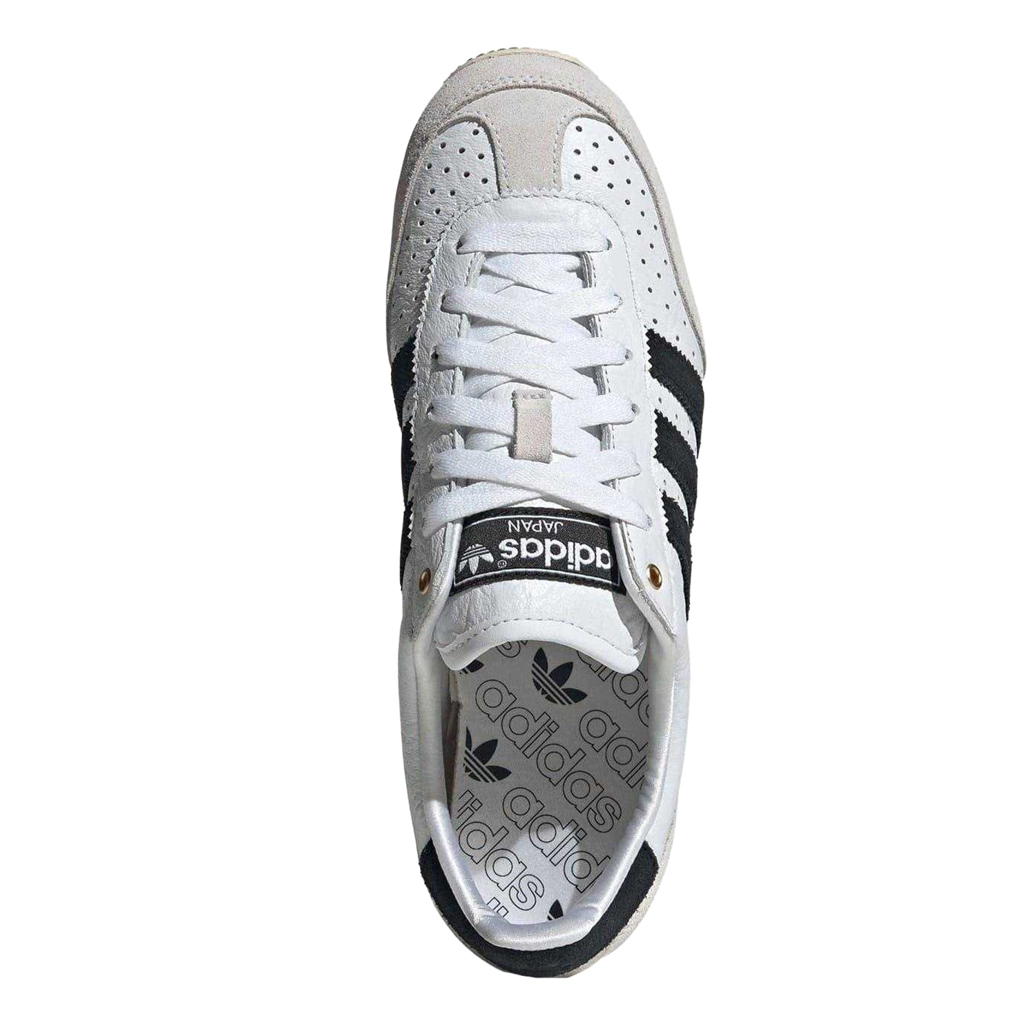 White-Black - Lifestyle - Adidas Womens-Ladies Originals Japan Decon Leopard Print Leather Trainers