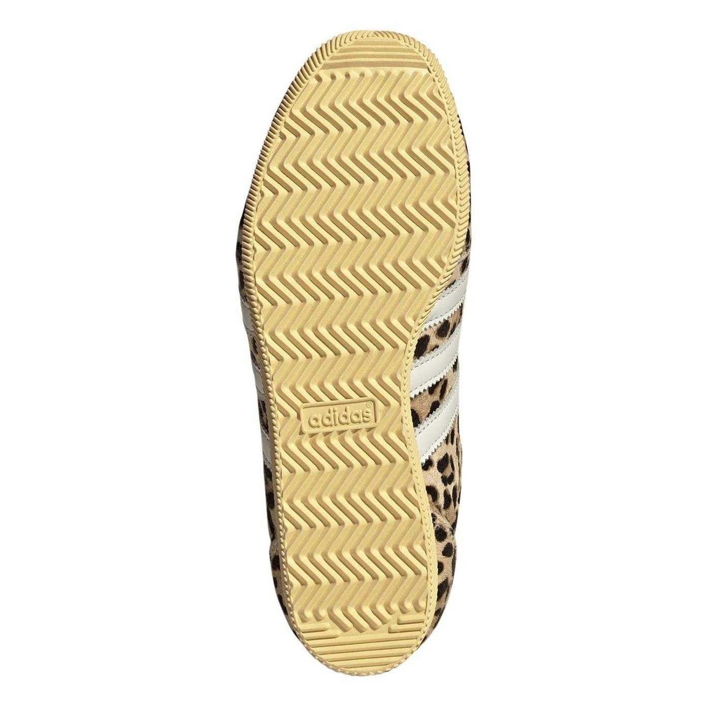 Beige - Lifestyle - Adidas Womens-Ladies Originals Japan Decon Leopard Print Leather Trainers