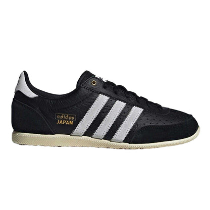 Black-White - Front - Adidas Womens-Ladies Originals Japan Decon Leopard Print Leather Trainers