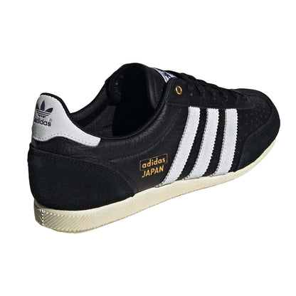 Black-White - Back - Adidas Womens-Ladies Originals Japan Decon Leopard Print Leather Trainers