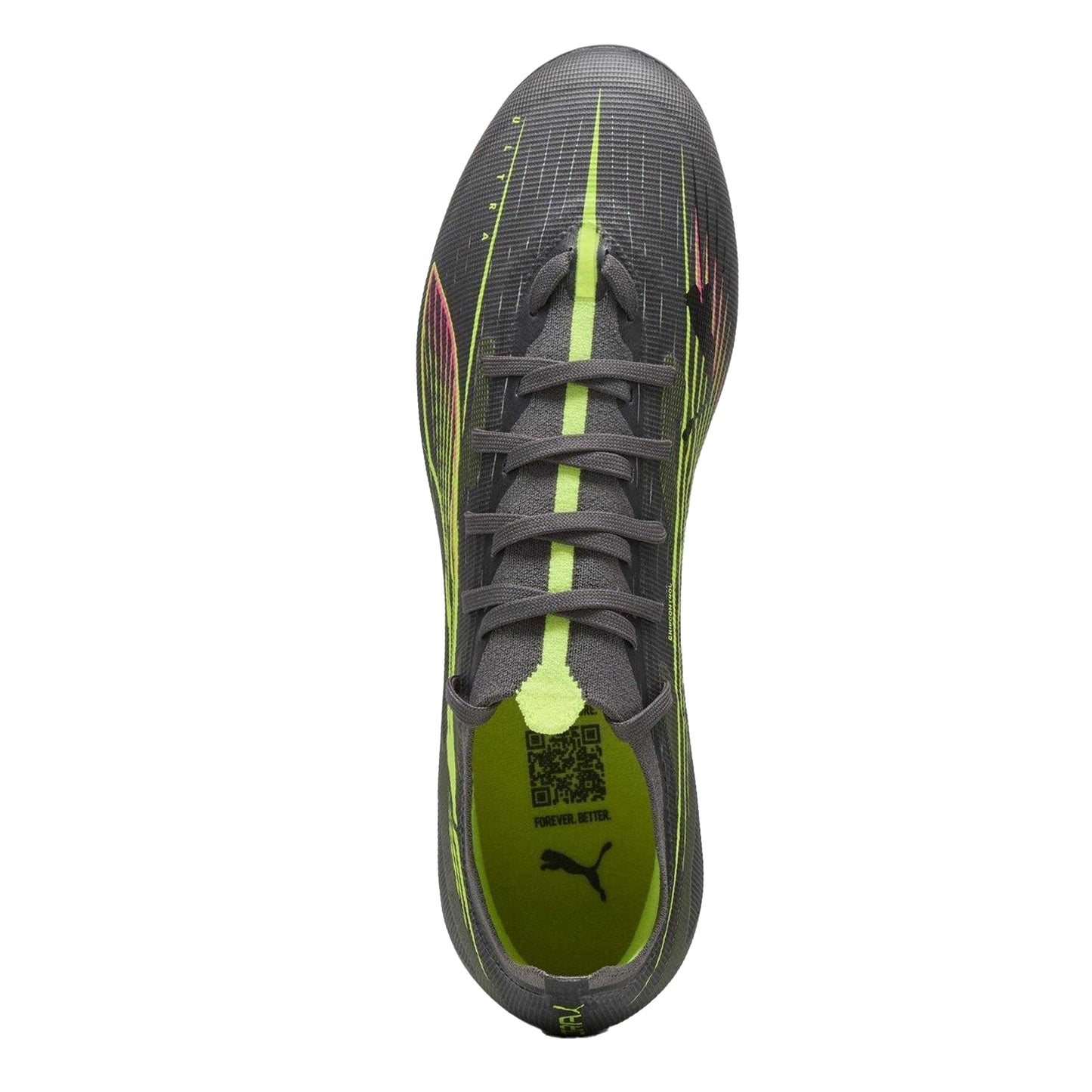 Matted Silver - Side - Puma Mens Ultra 5 Match Firm Ground Football Boots