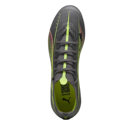 Matted Silver - Side - Puma Mens Ultra 5 Match Firm Ground Football Boots
