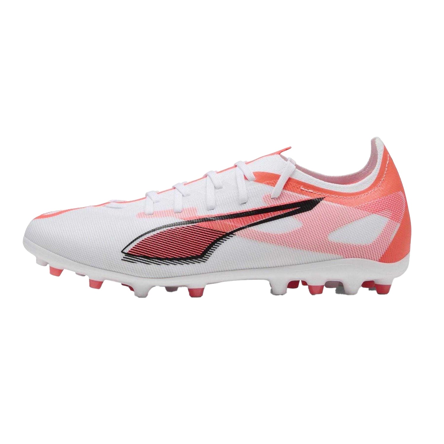 Puma White - Back - Puma Mens Ultra 5 Match Firm Ground Football Boots