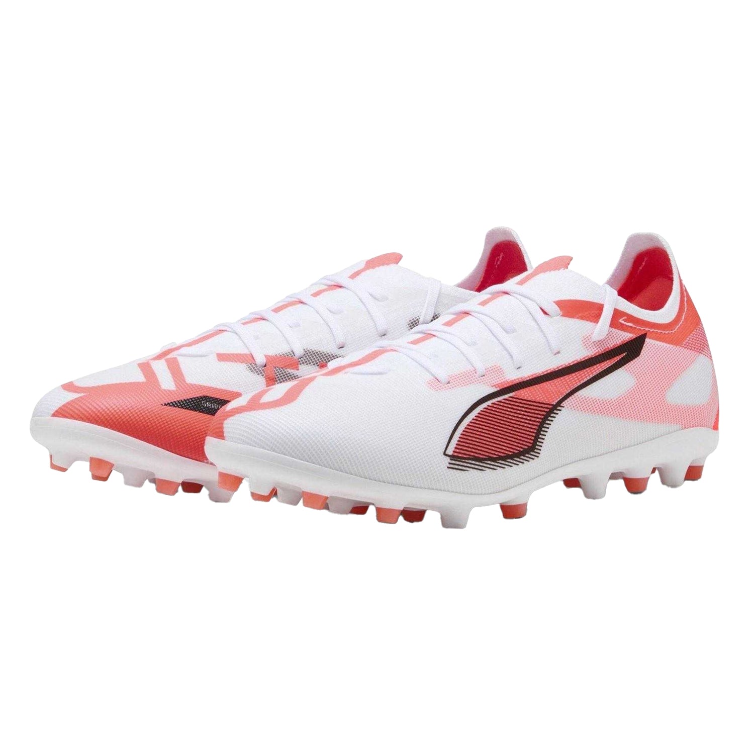Puma White - Pack Shot - Puma Mens Ultra 5 Match Firm Ground Football Boots