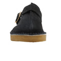 Black - Pack Shot - Clarks Mens Trek Suede Mules