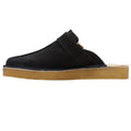 Black - Lifestyle - Clarks Mens Trek Suede Mules
