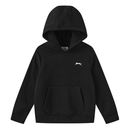 Black - Back - Slazenger Childrens-Kids Tracksuit Set