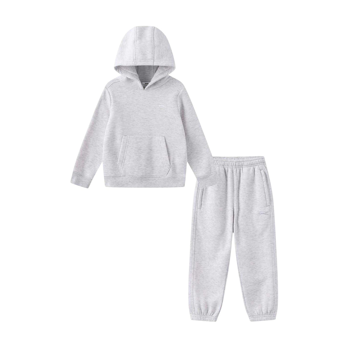 Ice Marl - Front - Slazenger Childrens-Kids Tracksuit Set
