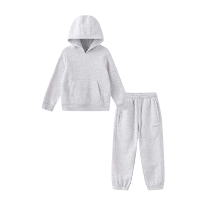 Ice Marl - Front - Slazenger Childrens-Kids Tracksuit Set