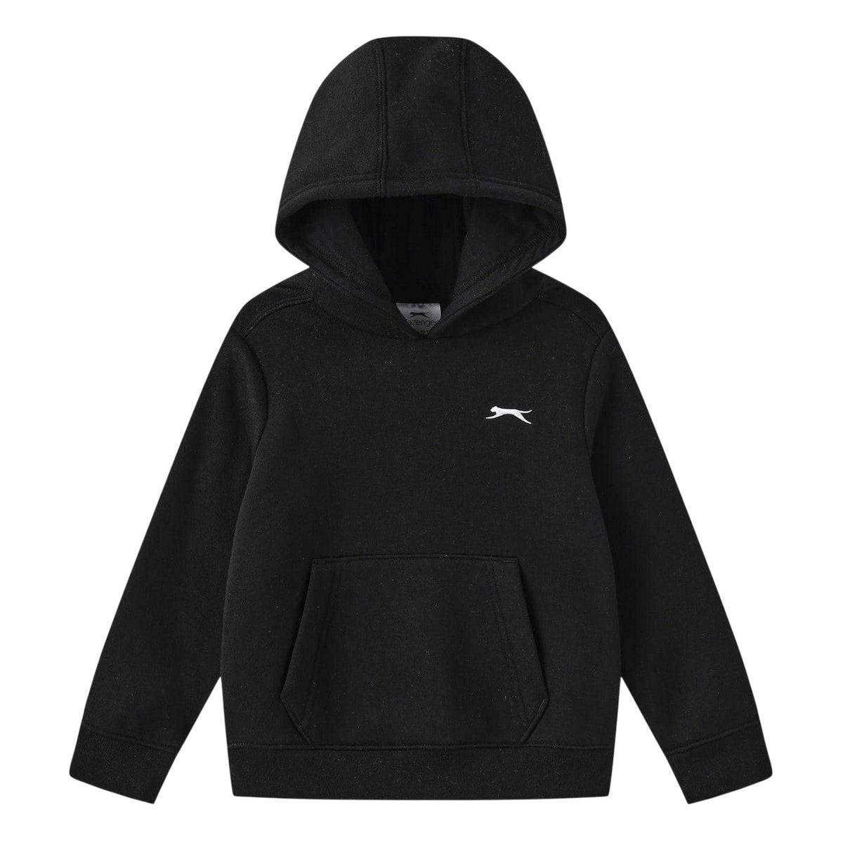 Black - Back - Slazenger Childrens-Kids Tracksuit Set