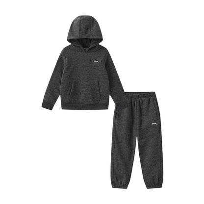 Charcoal - Front - Slazenger Childrens-Kids Tracksuit Set