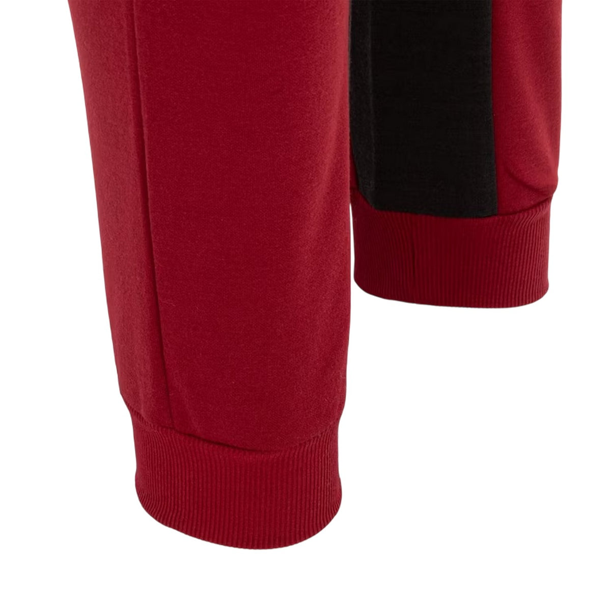 Dark Red-Grey - Lifestyle - Lonsdale Mens Two Tone Cotton Blend Workout Tracksuit