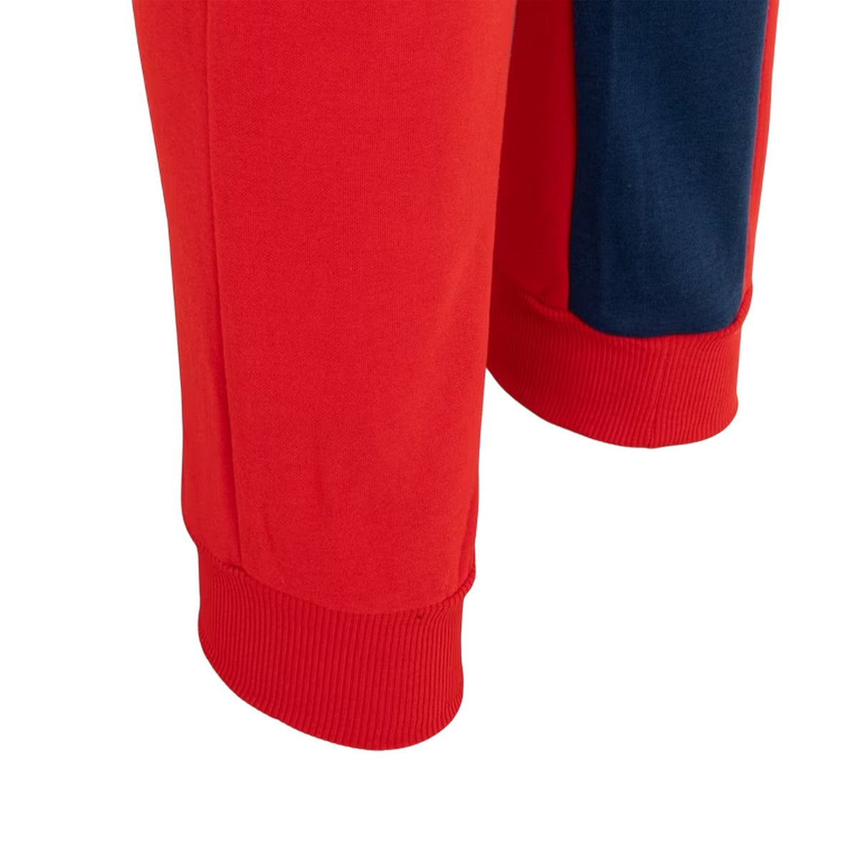 Red-Navy - Lifestyle - Lonsdale Mens Two Tone Cotton Blend Workout Tracksuit