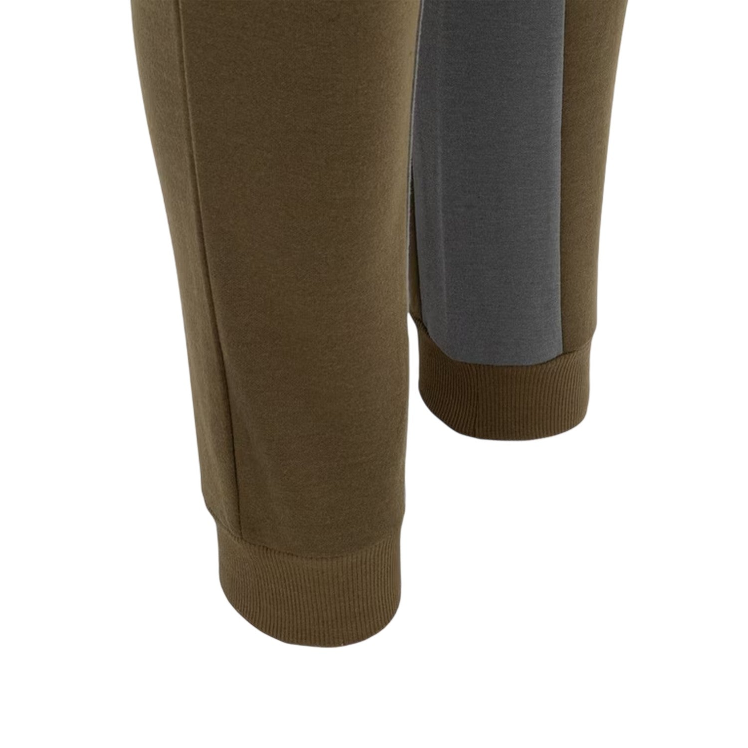 Army Green - Lifestyle - Lonsdale Mens Two Tone Cotton Blend Workout Tracksuit