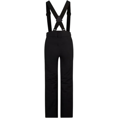 Black - Back - Ziener Childrens-Kids Logo Ski Trousers
