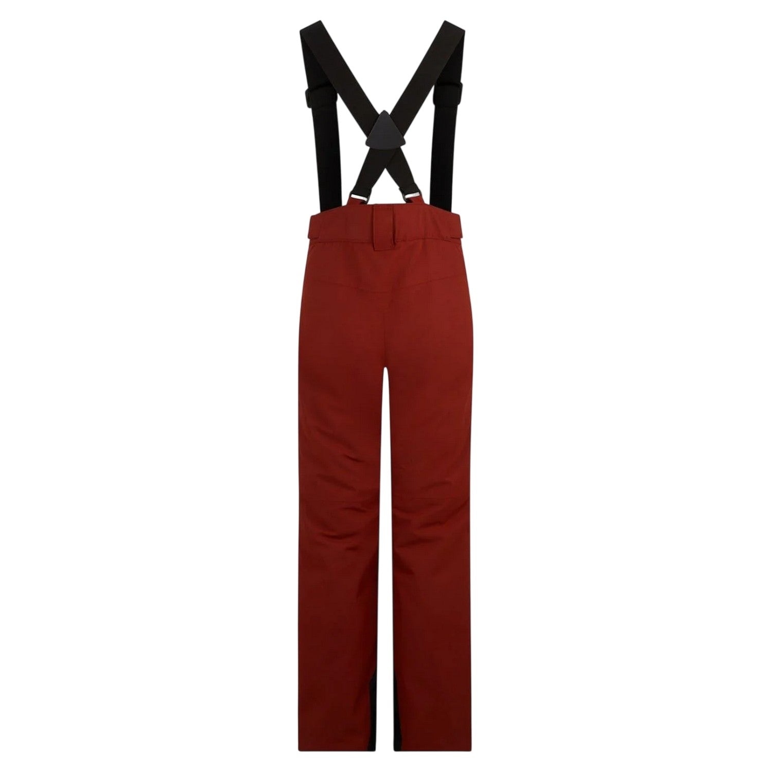 Brown - Back - Ziener Childrens-Kids Logo Ski Trousers