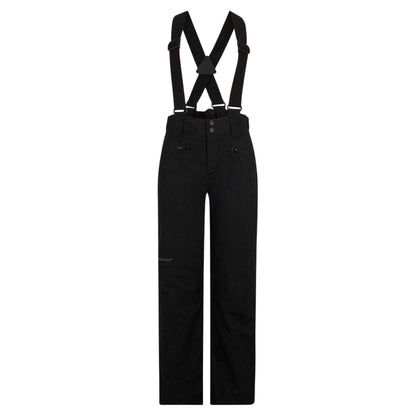 Black - Front - Ziener Childrens-Kids Logo Ski Trousers