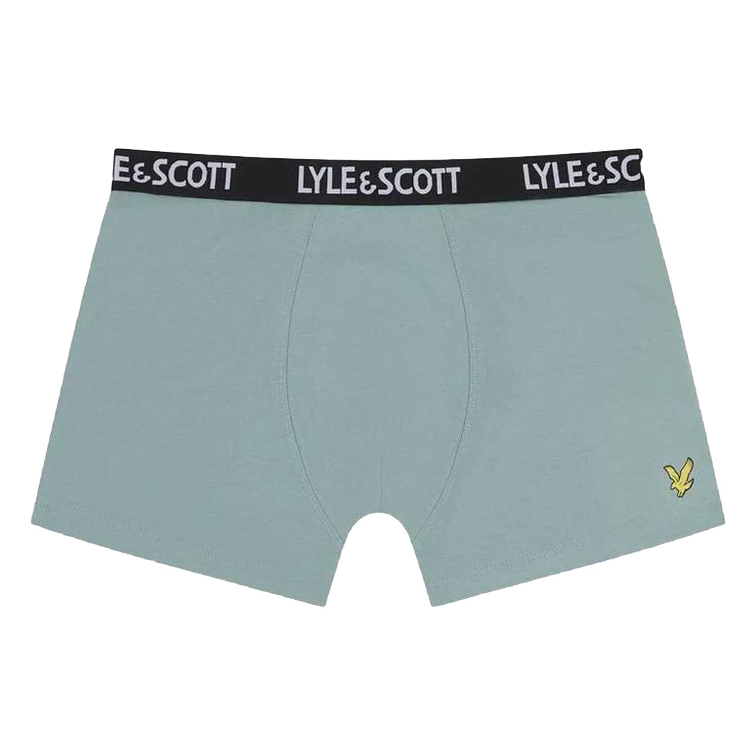 Royal Blue-Light Blue-Navy - Side - Lyle & Scott Boys Core Boxer Shorts (Pack of 3)