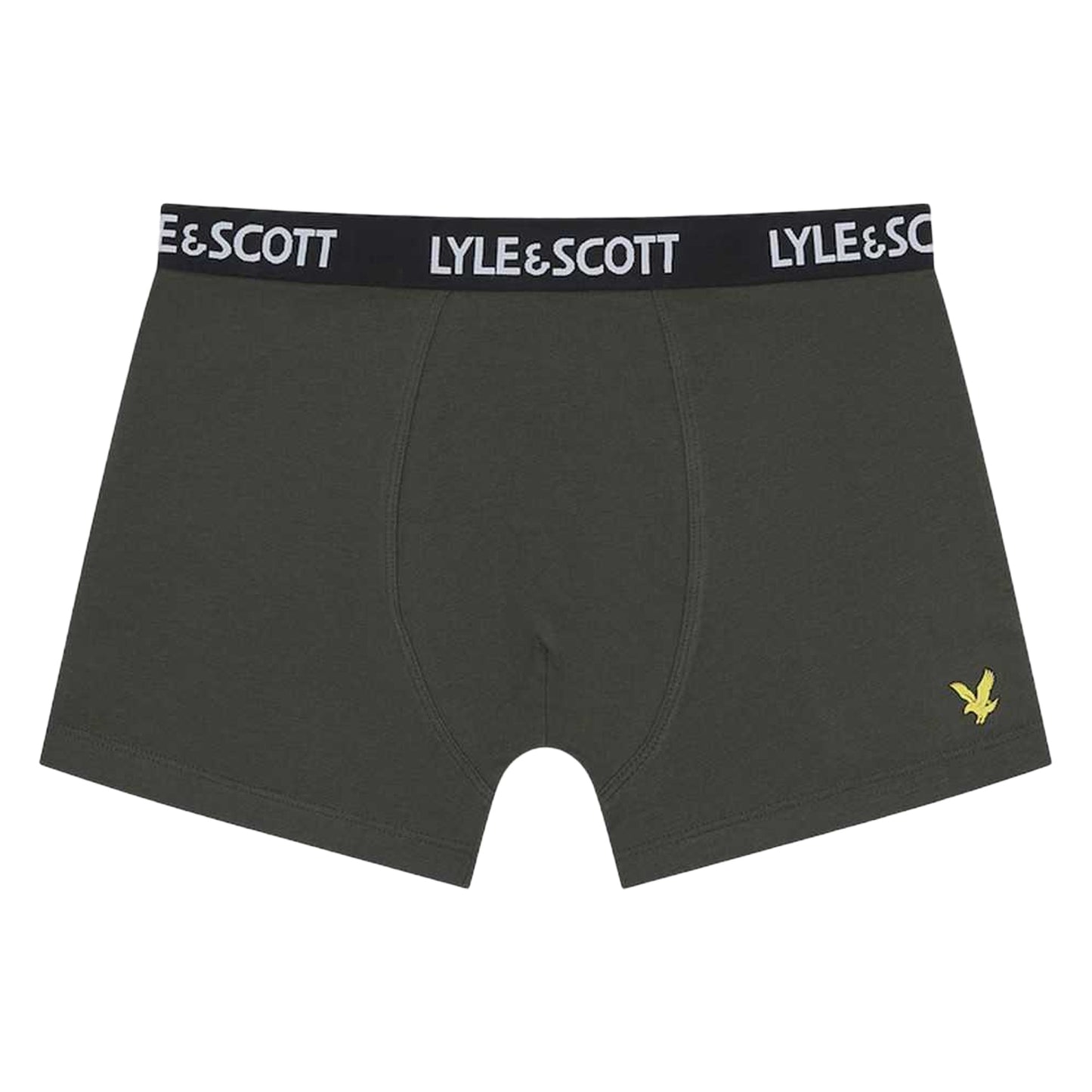 Dark Grey-Black-Burgundy - Lifestyle - Lyle & Scott Boys Core Boxer Shorts (Pack of 3)
