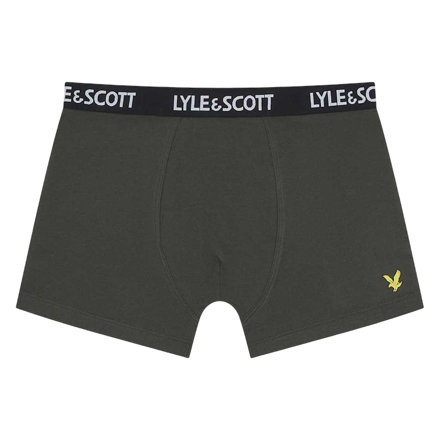 Dark Grey-Black-Burgundy - Lifestyle - Lyle & Scott Boys Core Boxer Shorts (Pack of 3)