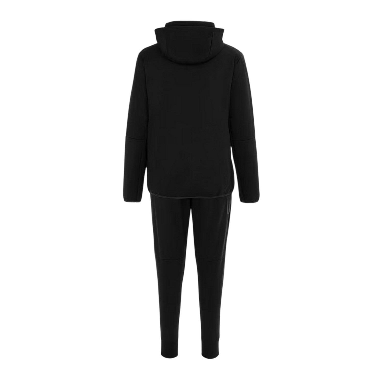 Black - Back - Lonsdale Mens Tracksuit