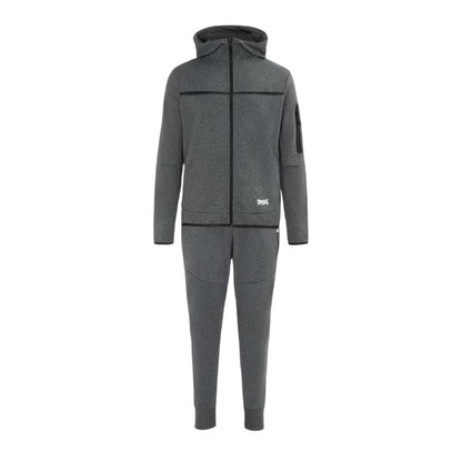 Dark Grey - Front - Lonsdale Mens Tracksuit