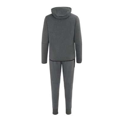 Dark Grey - Back - Lonsdale Mens Tracksuit