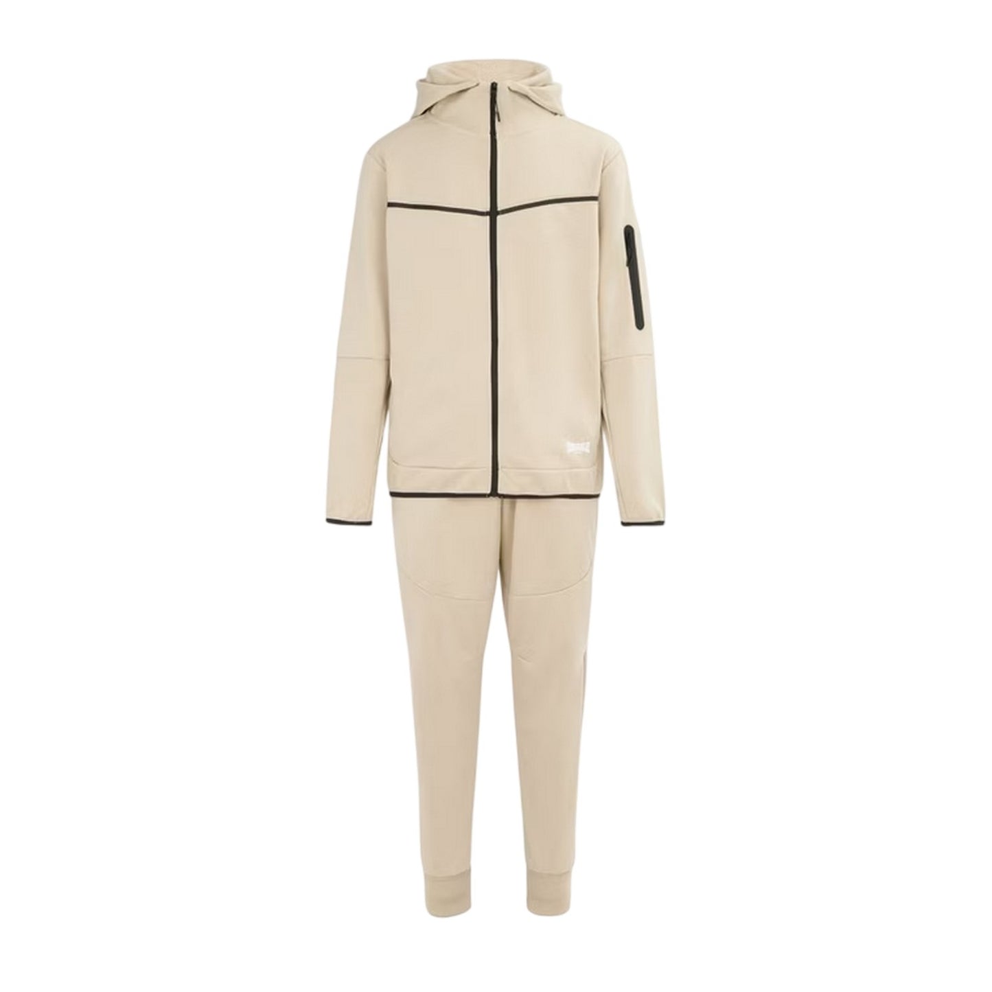 Khaki Green - Front - Lonsdale Mens Tracksuit