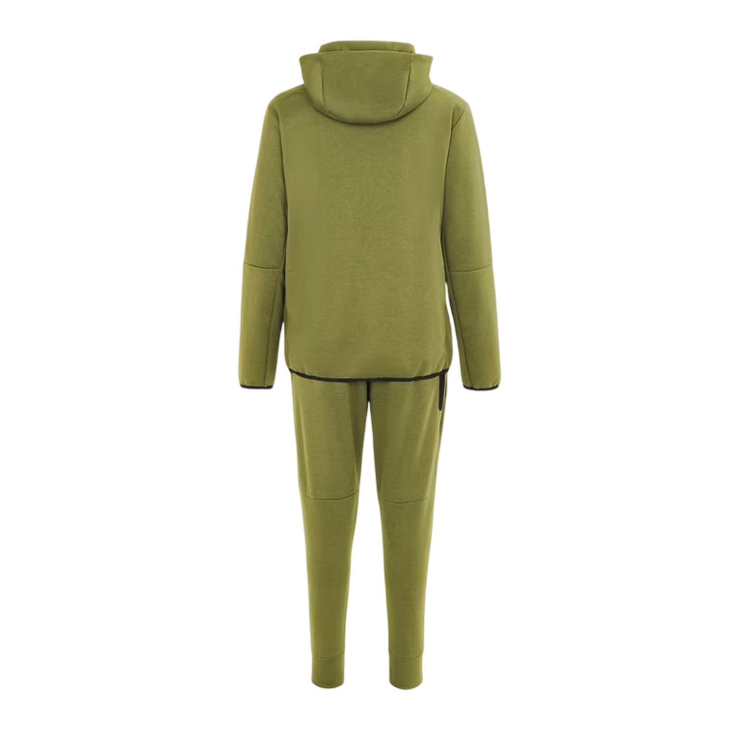 Olive - Back - Lonsdale Mens Tracksuit