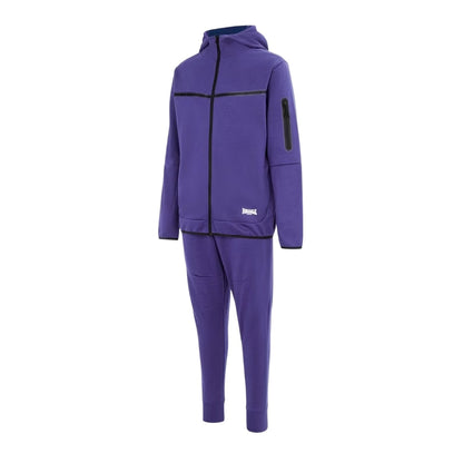 Purple - Side - Lonsdale Mens Tracksuit