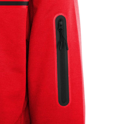 Red - Lifestyle - Lonsdale Mens Tracksuit