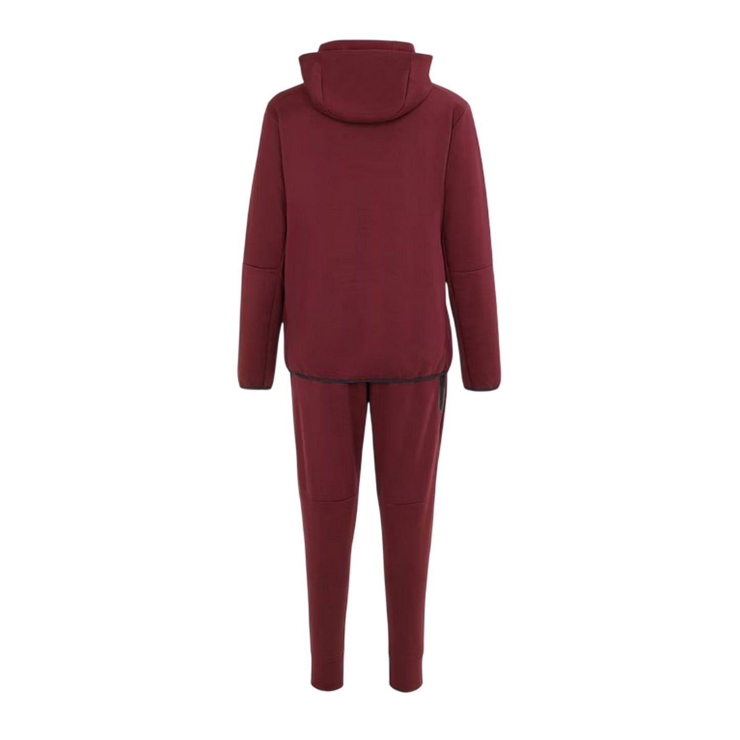 Burgundy - Back - Lonsdale Mens Tracksuit