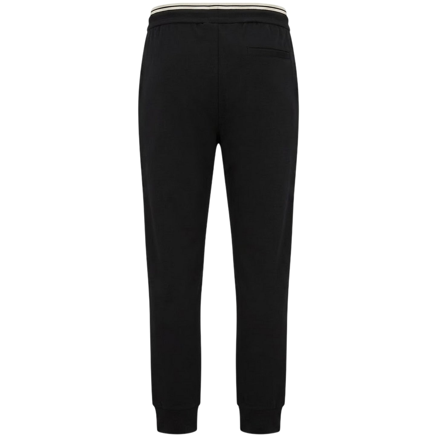 Black - Back - Boss Mens HBG Zone Tapered Jogging Bottoms