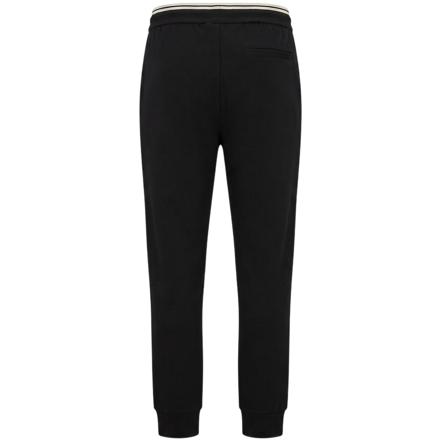 Black - Back - Boss Mens HBG Zone Tapered Jogging Bottoms