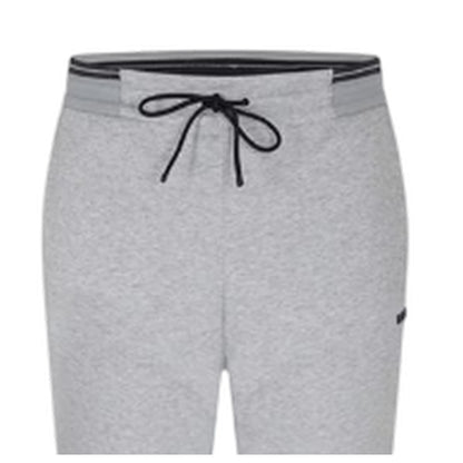 Silver - Side - Boss Mens HBG Zone Tapered Jogging Bottoms