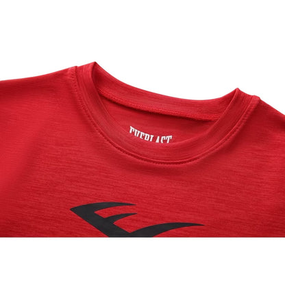 Red - Lifestyle - Everlast Childrens-Kids Flex Loungewear Set