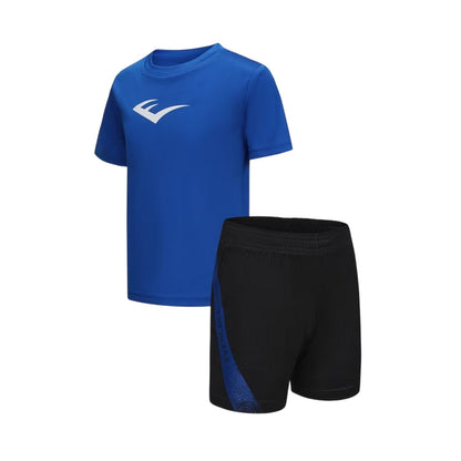 Team Royal Blue - Side - Everlast Childrens-Kids Flex Loungewear Set