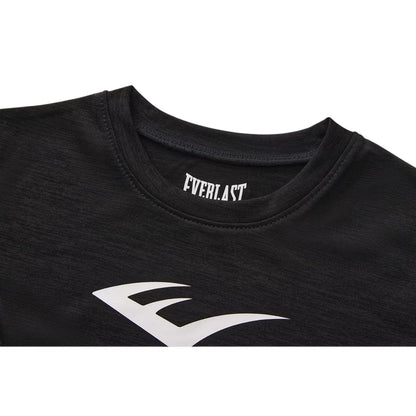 Black - Lifestyle - Everlast Childrens-Kids Flex Loungewear Set
