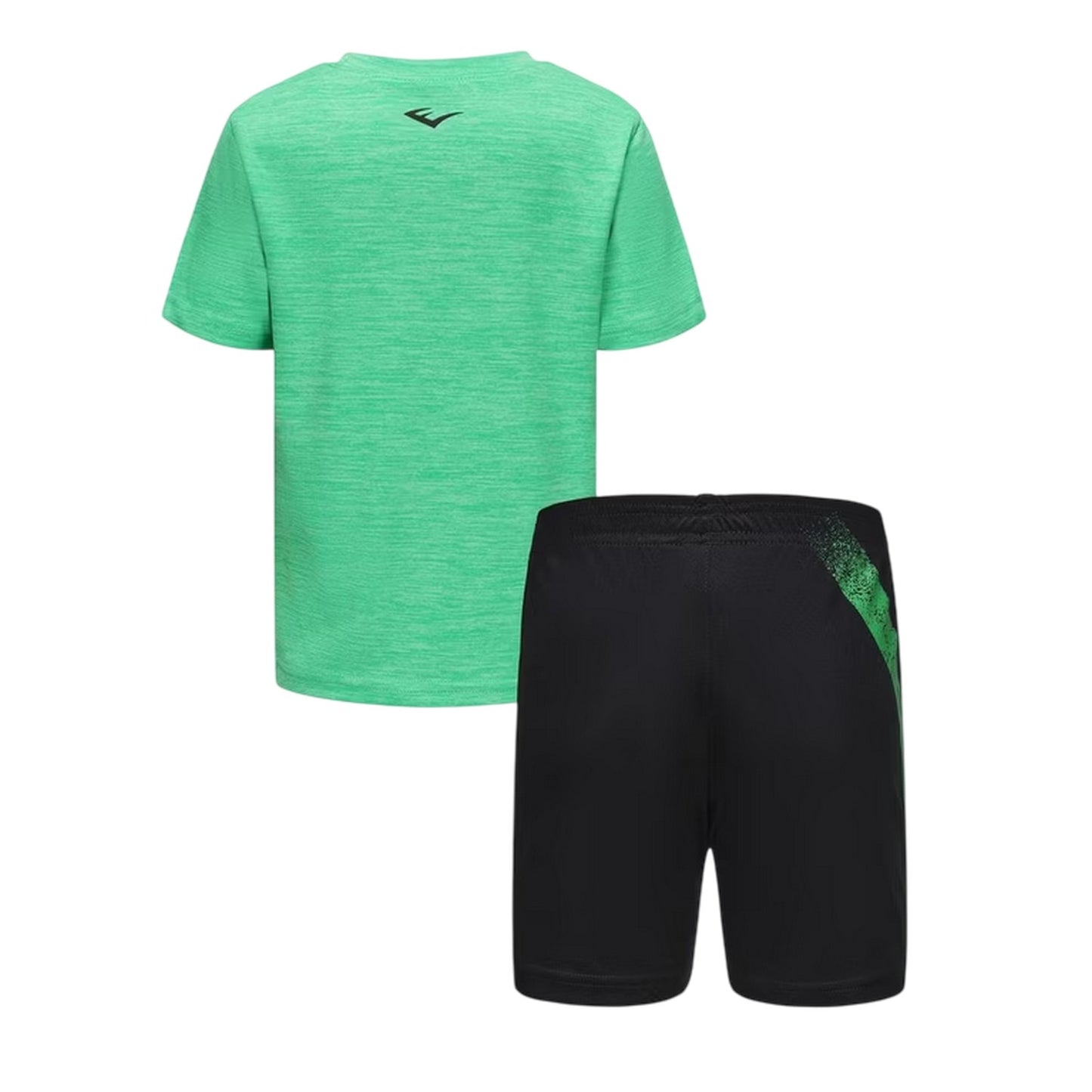 Hyper Green - Back - Everlast Childrens-Kids Flex Loungewear Set