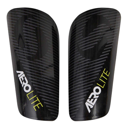 Black - Back - Sondico Unisex Adult Aerolite Shin Guards