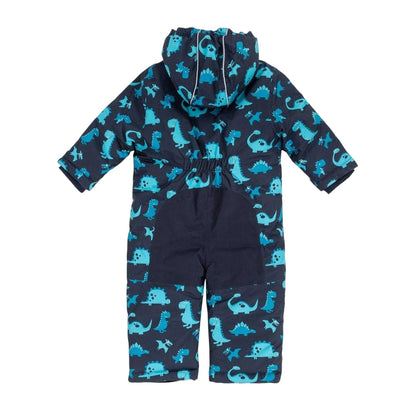 Blue - Back - Nevica Childrens-Kids Waterproof Ski Suit