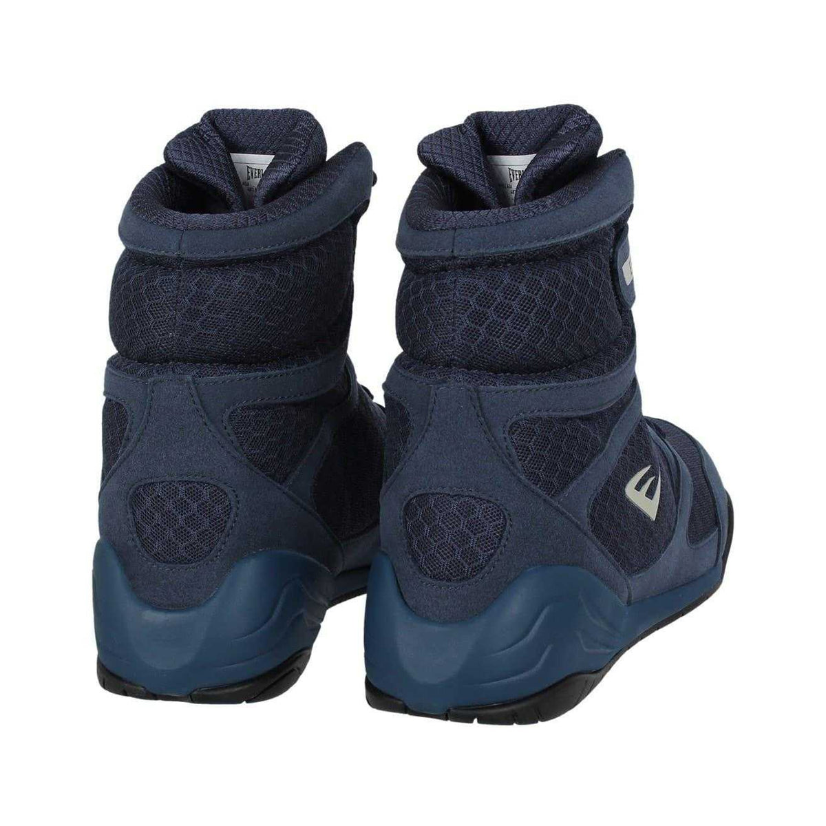 Blue - Back - Everlast Mens Mesh Boxing Boots