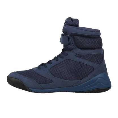 Blue - Side - Everlast Mens Mesh Boxing Boots