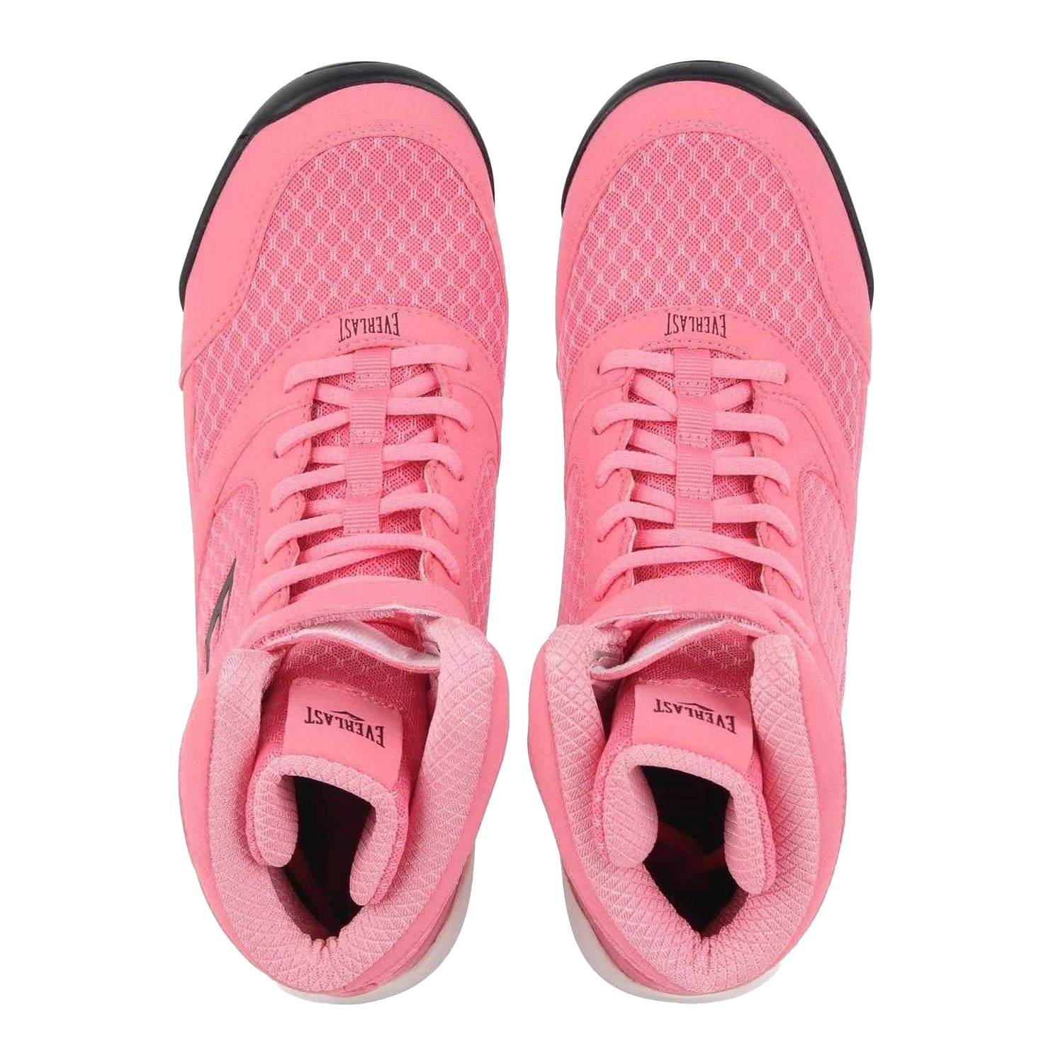 Pink - Side - Everlast Mens Mesh Boxing Boots