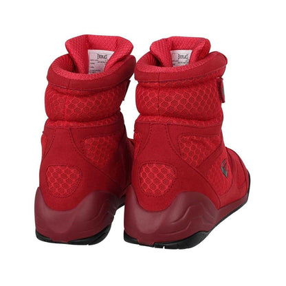 Red - Back - Everlast Mens Mesh Boxing Boots