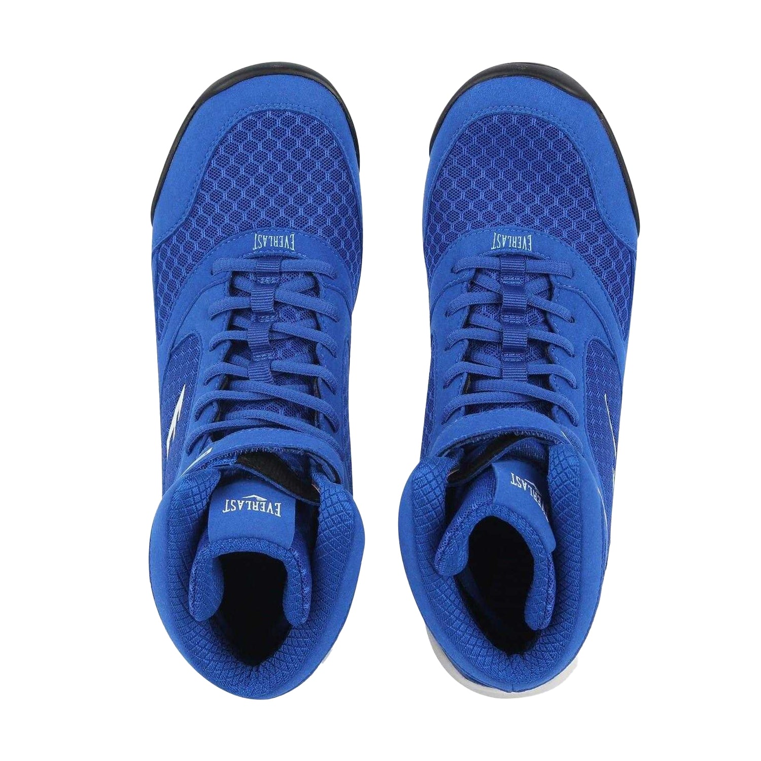 Royal Blue - Side - Everlast Mens Mesh Boxing Boots